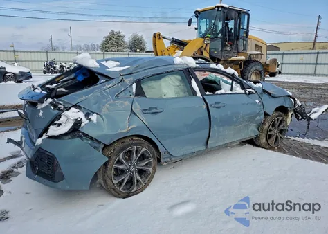 2018 Honda Civic Sport from USA, damaged, VIN SHHFK7G49JU217084
